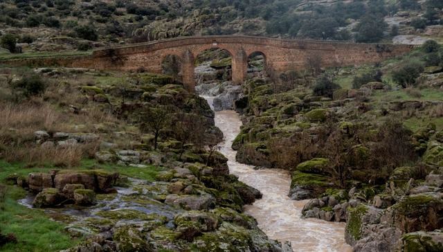 Las espectaculares imágenes del río Pusa tras las intensas lluvias